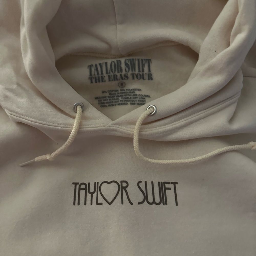 Taylor Swift Officially Licensed The Eras Concert Tour Heart Hoodie Sweatshirt
